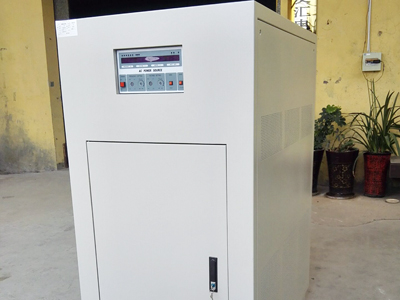 出口特多120KVA變頻電源順利驗收